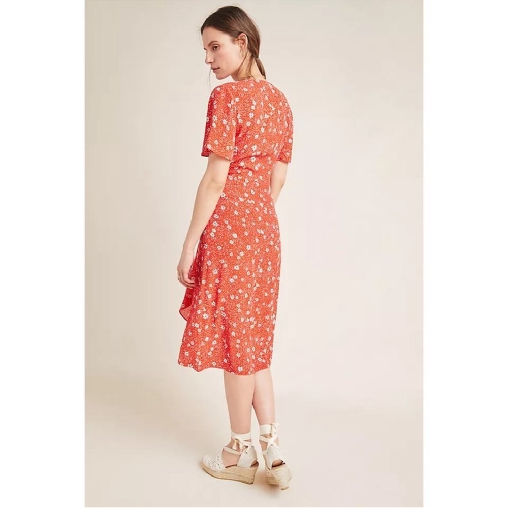 Anthropologie Kachel Floral Tea Dress size 8 - Picture 11 of 11